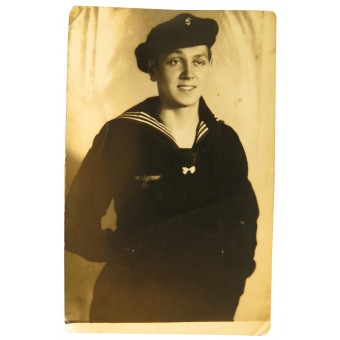 German Kriegsmarine sailors studio portrait. Espenlaub militaria